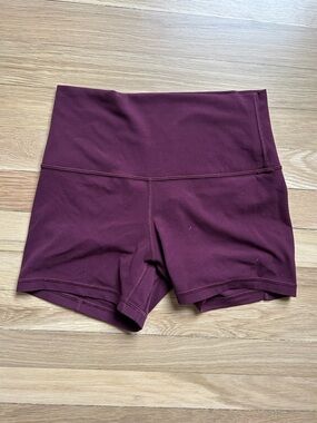 lululemon athletica High-Waist Performance Shorts - Burgundy